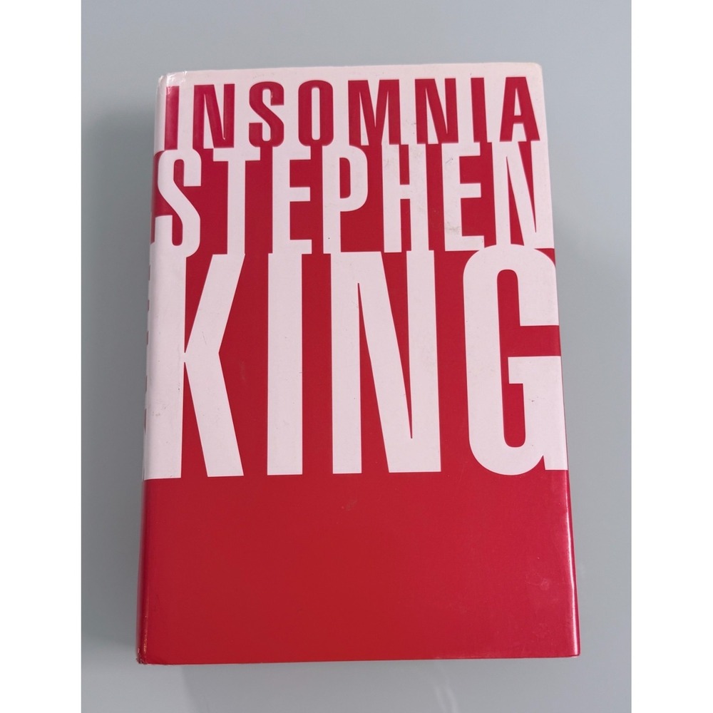 Insomnia A Novel by Steven King 1st‎ Edition 1st Print 1994 HC/DJ